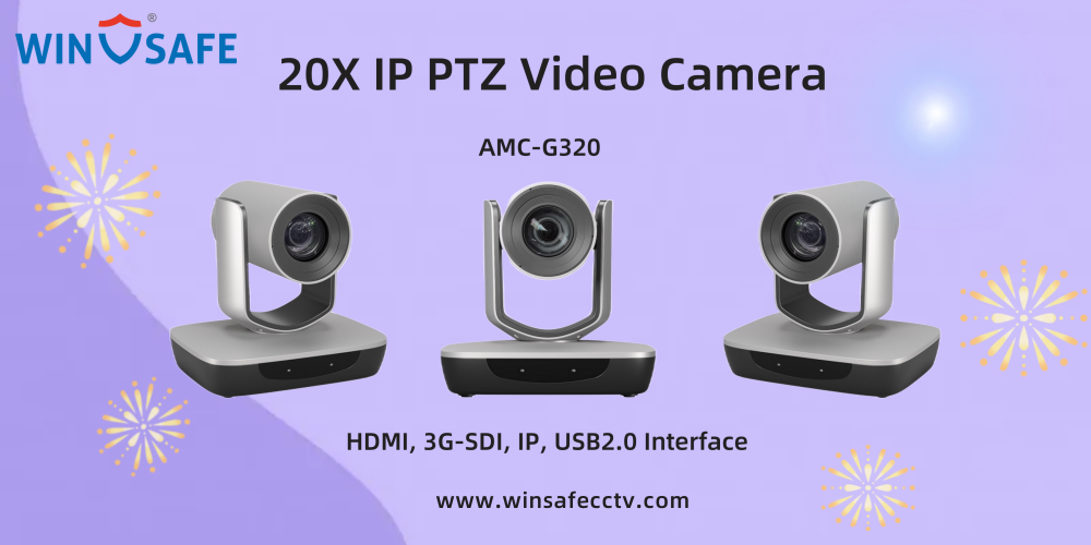 Câmera de vídeo USB 3.0 IP PTZ