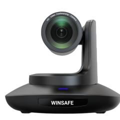 Câmera de vídeo PTZ 4K 60fps com zoom 12X para transmissão ao vivo em igrejas
