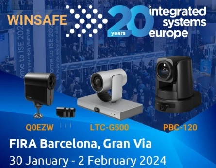 O ISE acontecerá em Barcelona de 30 de janeiro a 2 de fevereiro de 2024